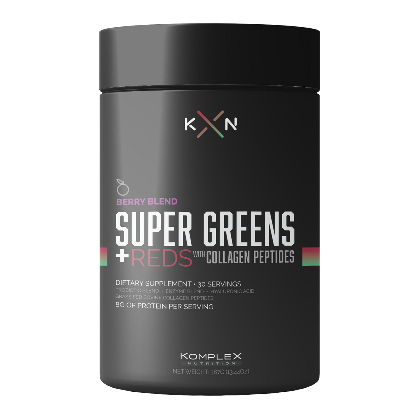 KompleX Nutrition Super Greens & Reds w/ Collagen Peptides